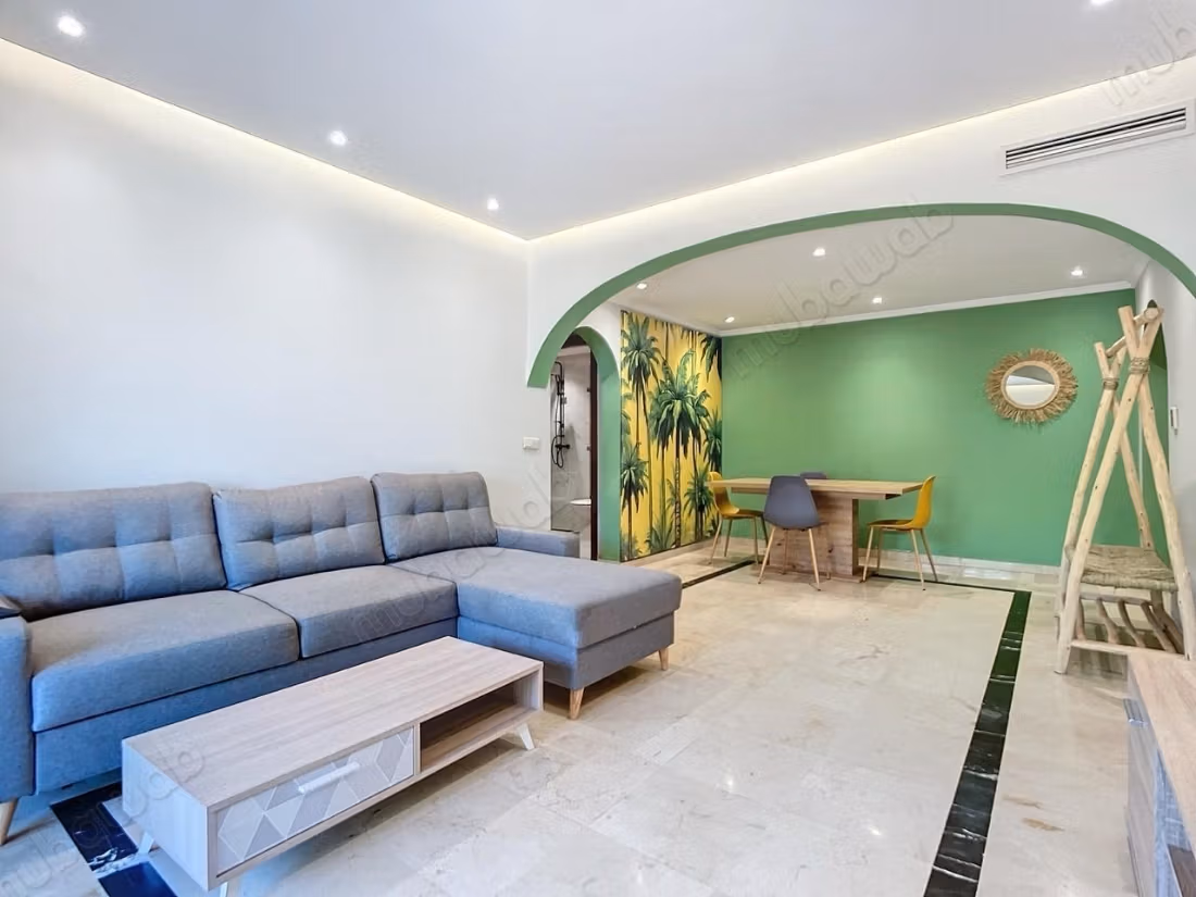 Bel appartamento arredato in affitto a lungo termine a Marrakech Majorelle