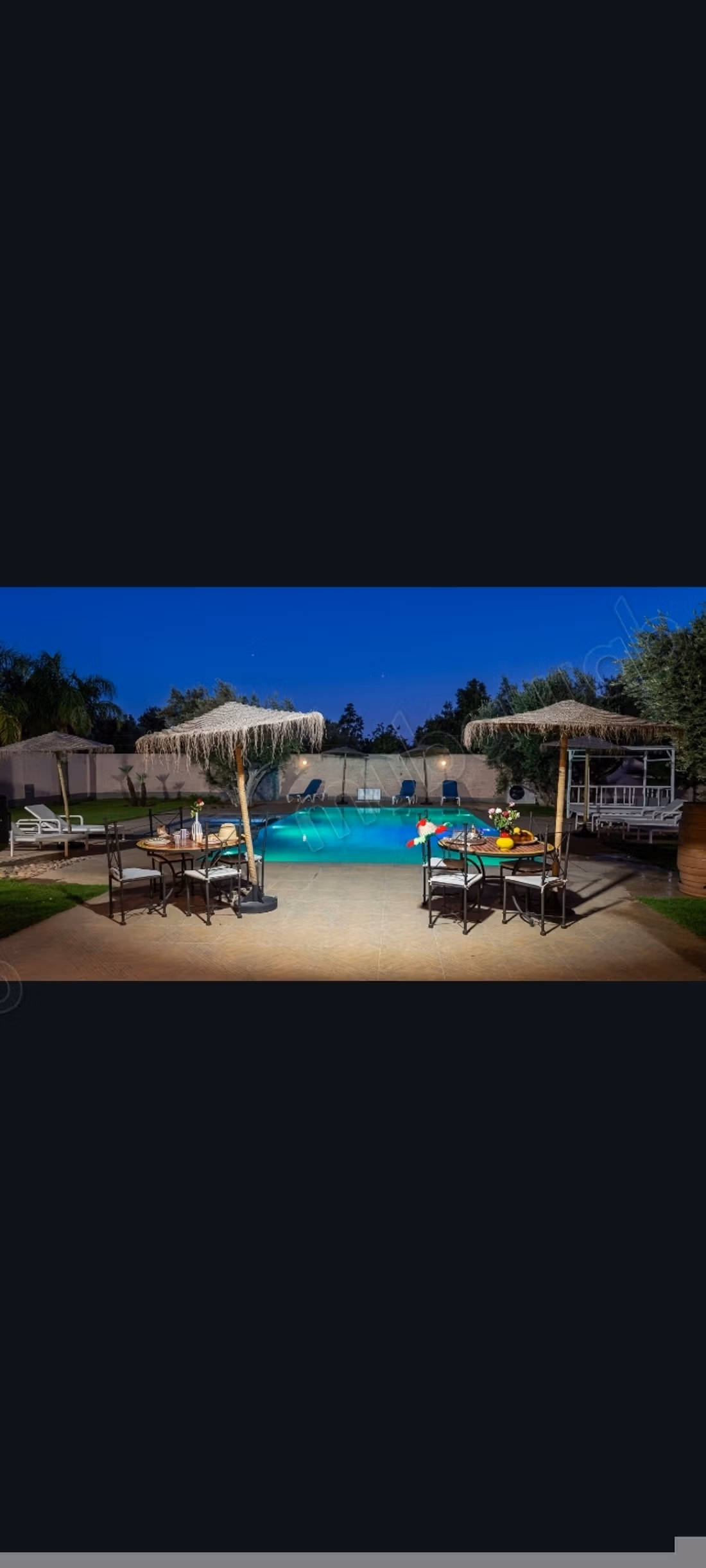 Magnifica villa in vendita in Route de Fez. Superficie 450 m². Arredato
