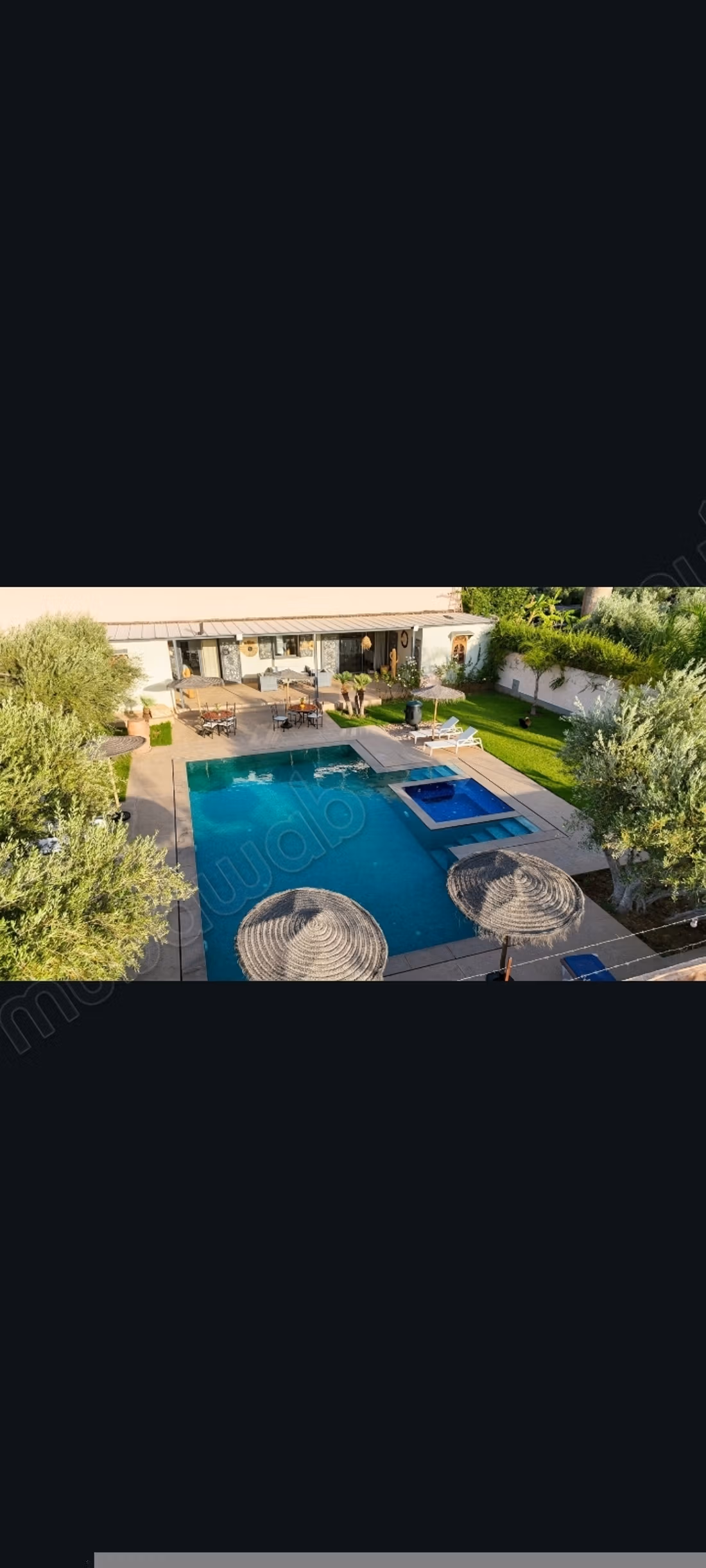 Magnifica villa in vendita in Route de Fez. Superficie 450 m². Arredato