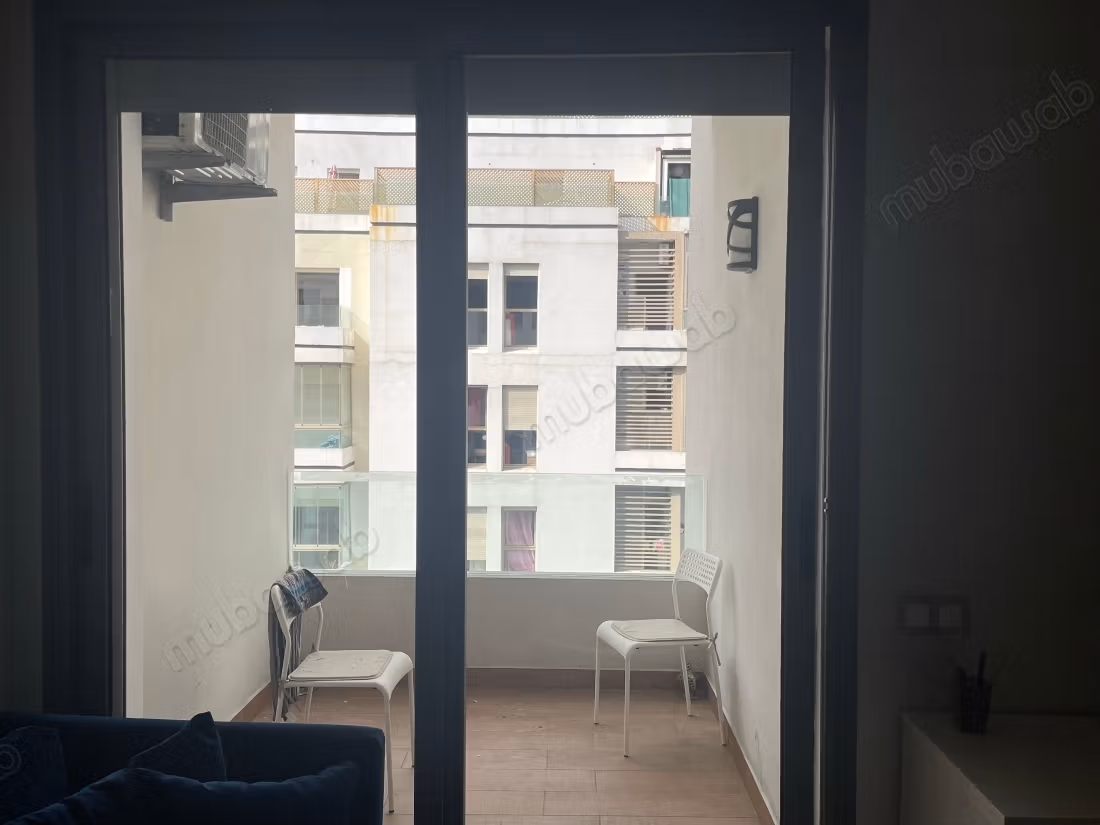 Studio te koop in Belvédère 2 grote kamers. Gemeubileerd