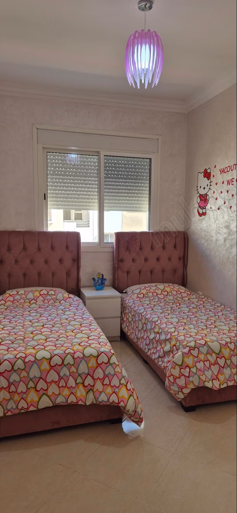 Appartement de vacances à louer à Plage rose marée.
Surface de 62 m².
Parking