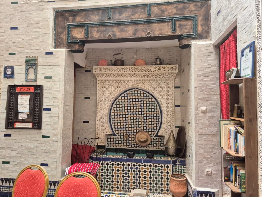 À vendre - Riad authentique de 6 chambres dans la médina de Fès