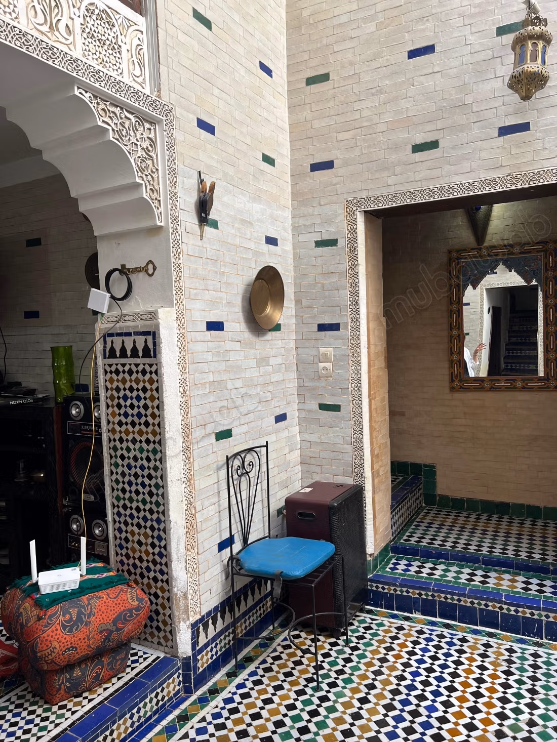 À vendre - Riad authentique de 6 chambres dans la médina de Fès