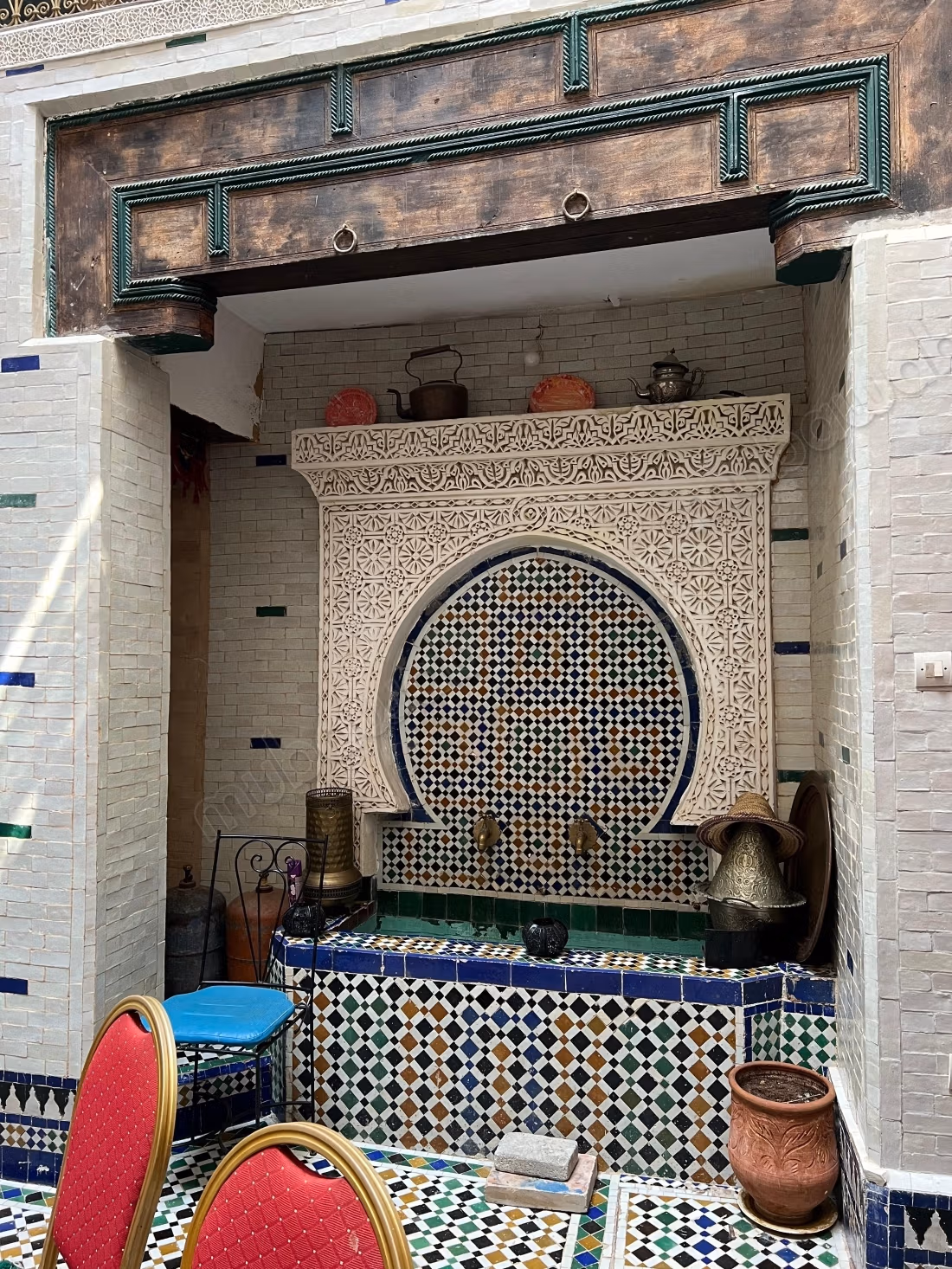 À vendre - Riad authentique de 6 chambres dans la médina de Fès