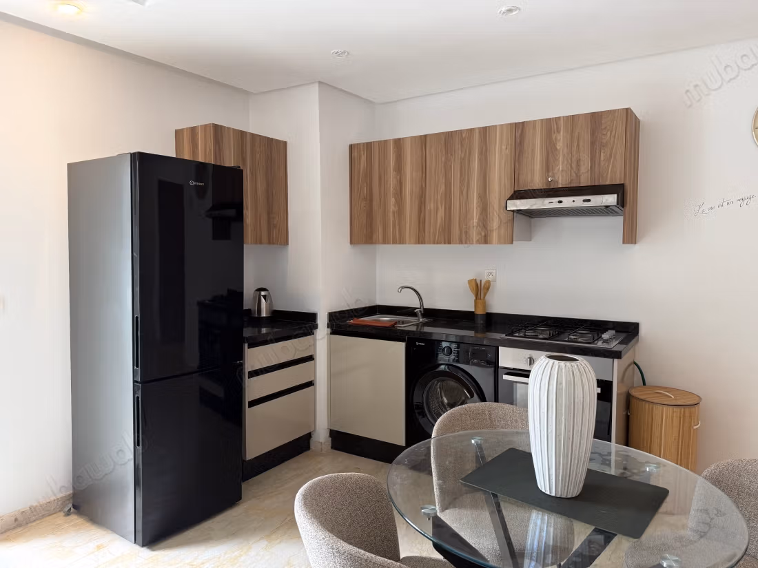 Luxury Apartment Gardenia Park Zenata with Pool View