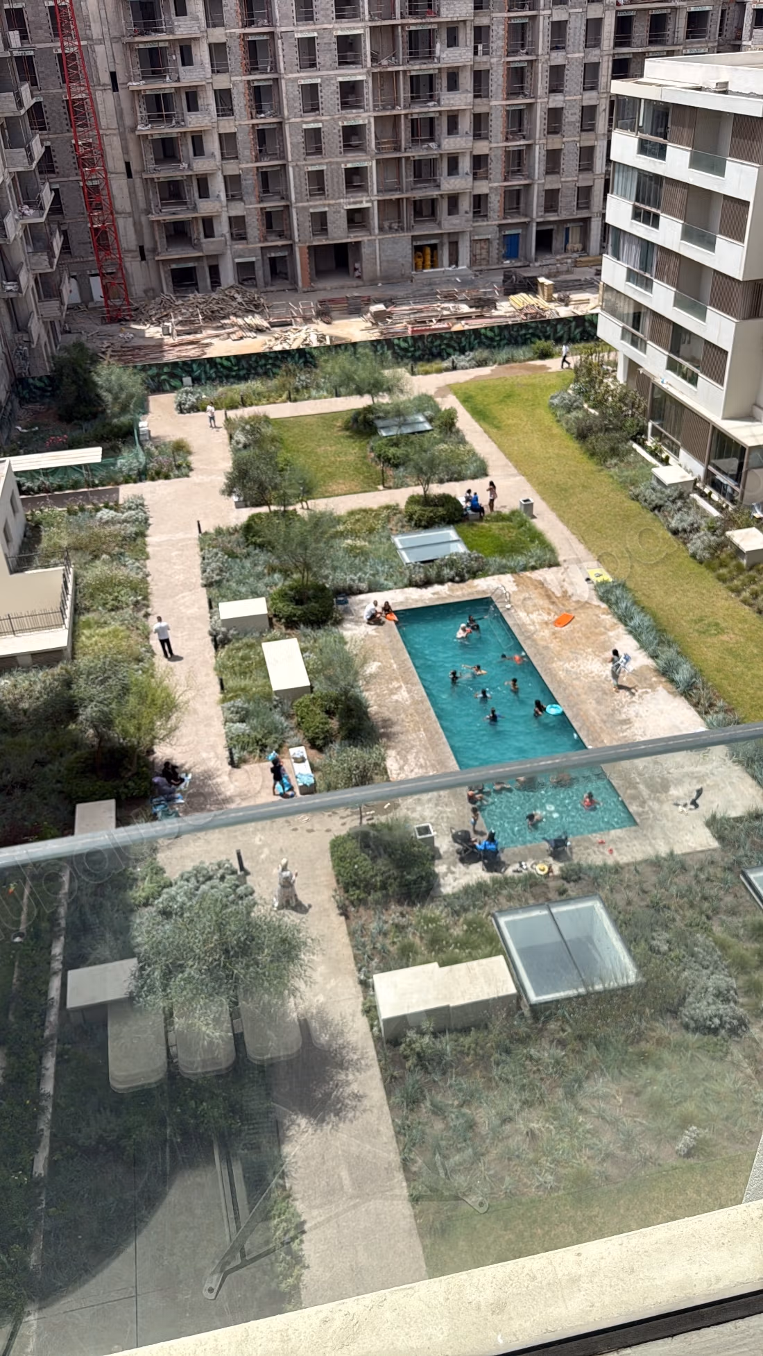 Luxury Apartment Gardenia Park Zenata with Pool View
