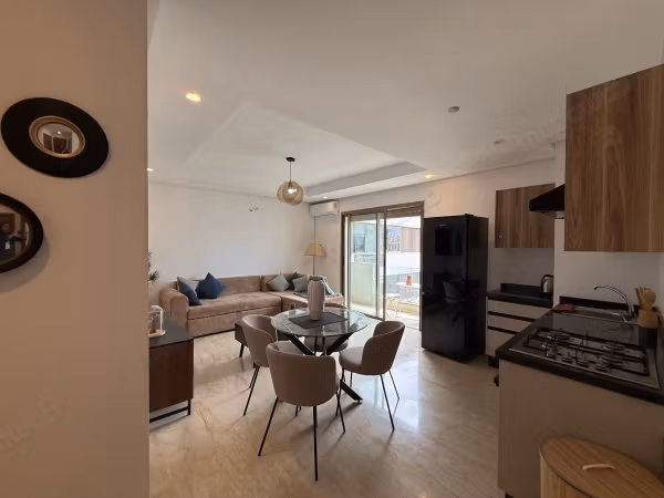 Luxury Apartment Gardenia Park Zenata with Pool View