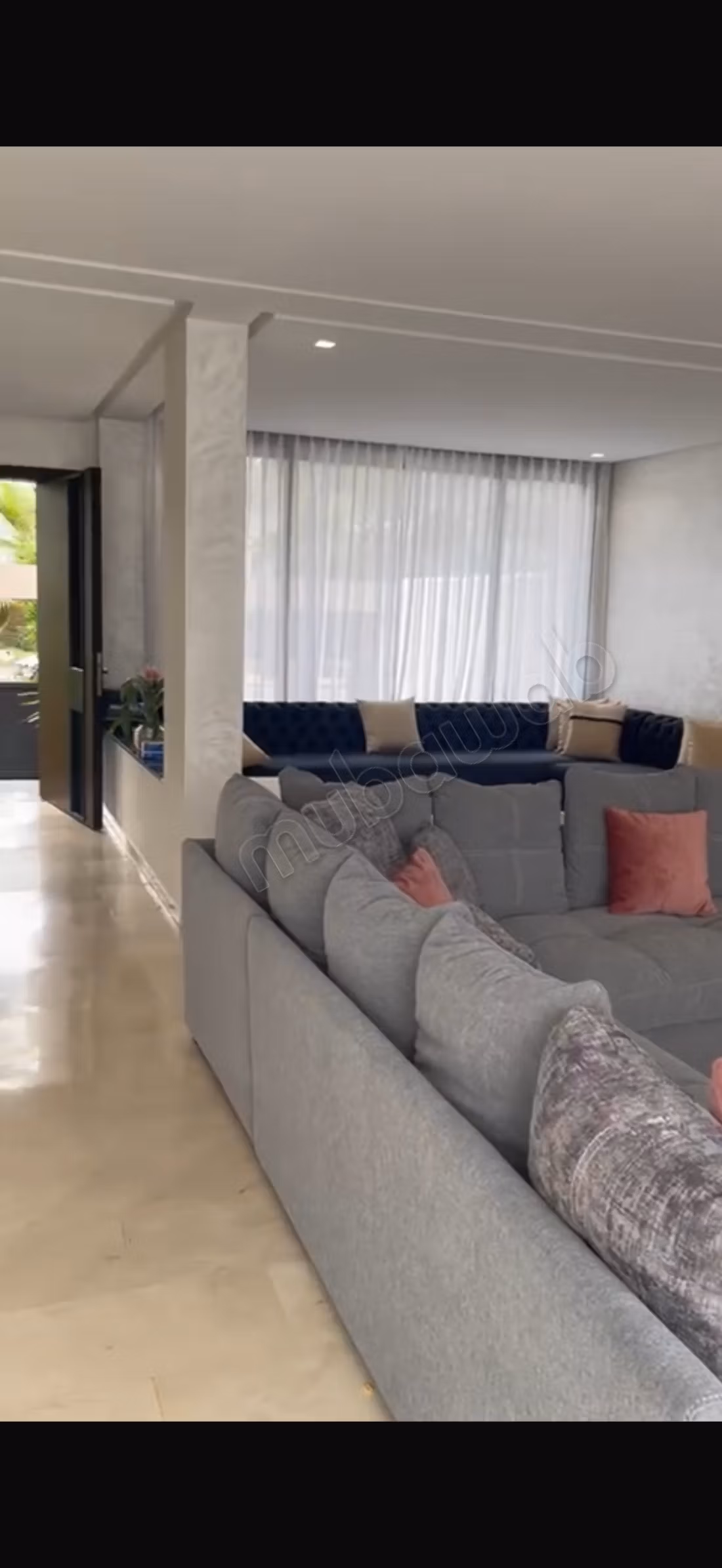 Modern villa with pool at Dar Bouazza Jack Beach