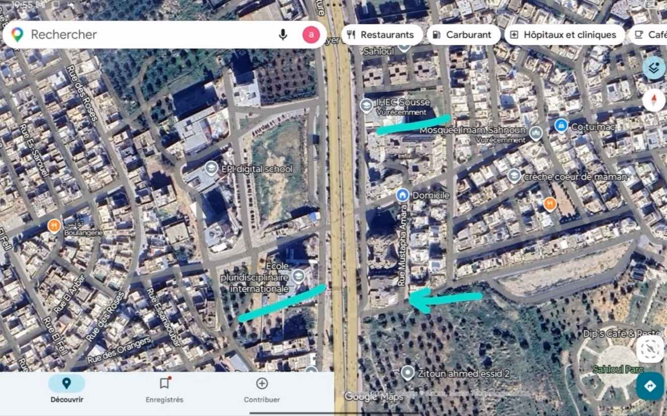 For rent S3 in Sahloul 1 facing EPI, near IHEC