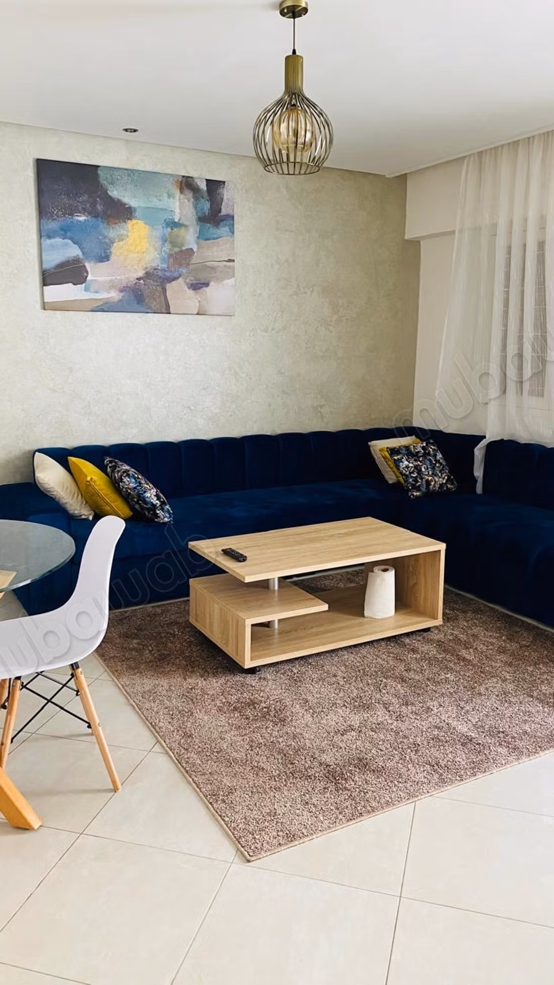 Een gemeubileerd appartement in Agdal vlakbij het Arribat Center