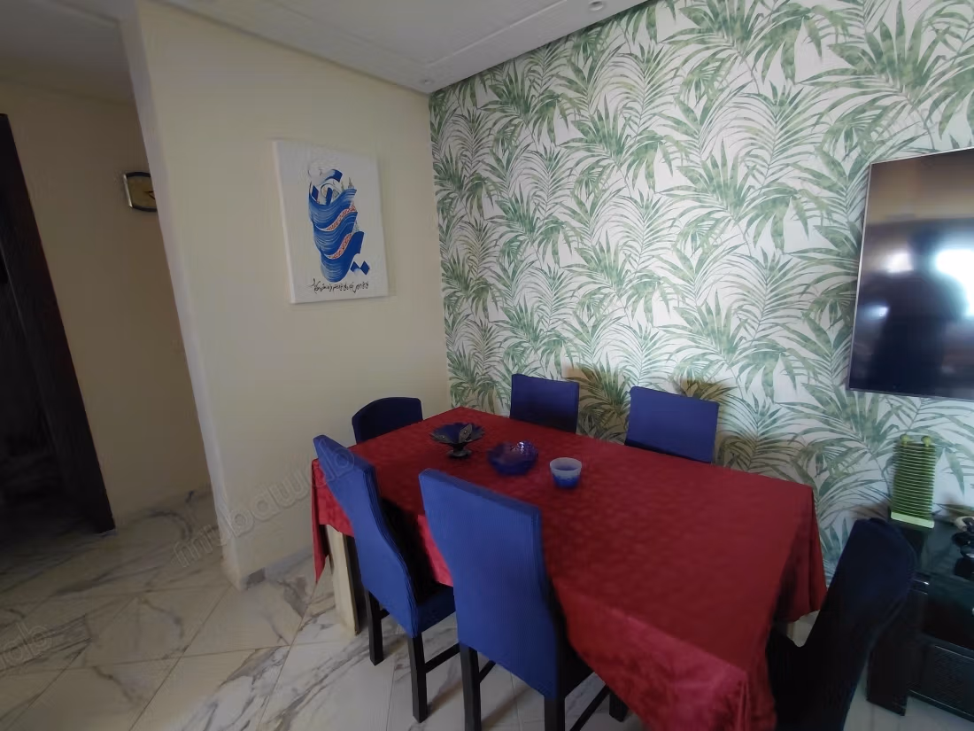 Sea view furnished apartment - beach in front - Rabat/Sale