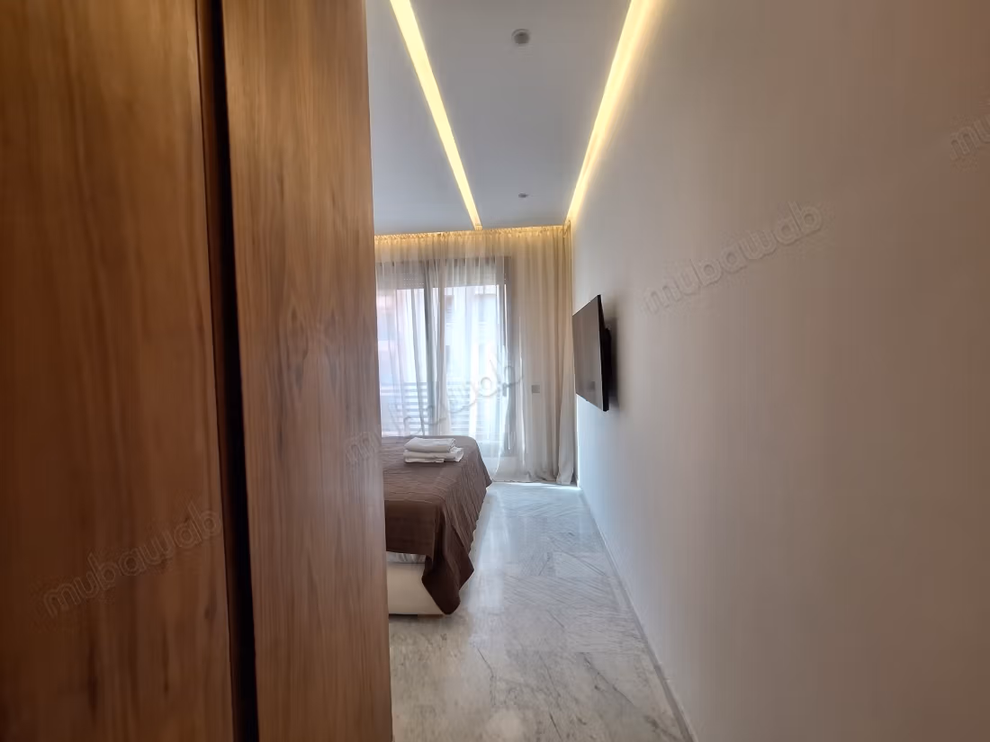 Bellissimo appartamento in affitto a Guéliz. Superficie totale 80 m². Arredato