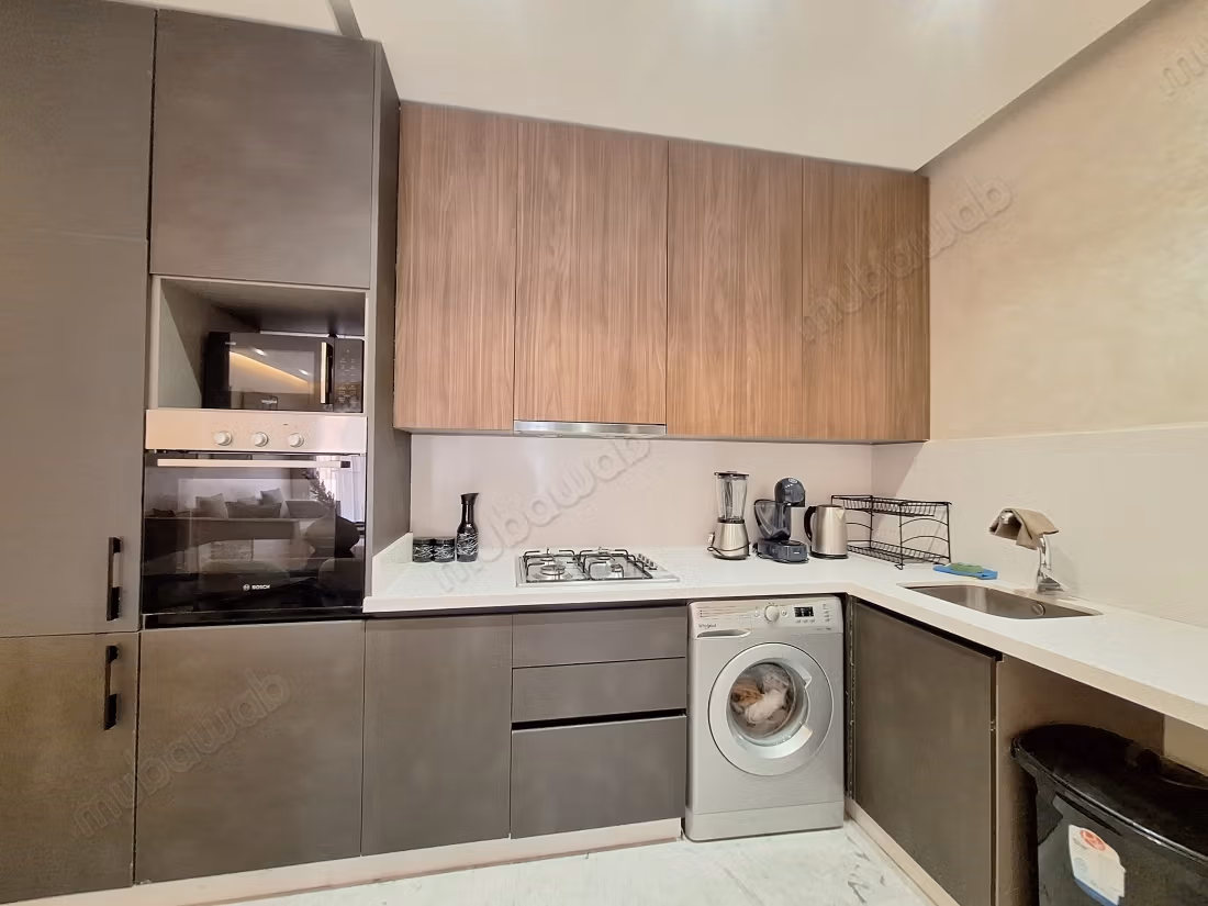 Bellissimo appartamento in affitto a Guéliz. Superficie totale 80 m². Arredato