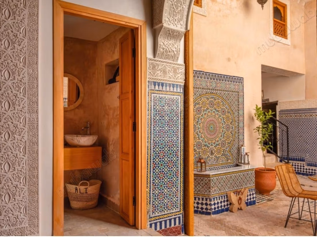 Riad titré autorisé meublé