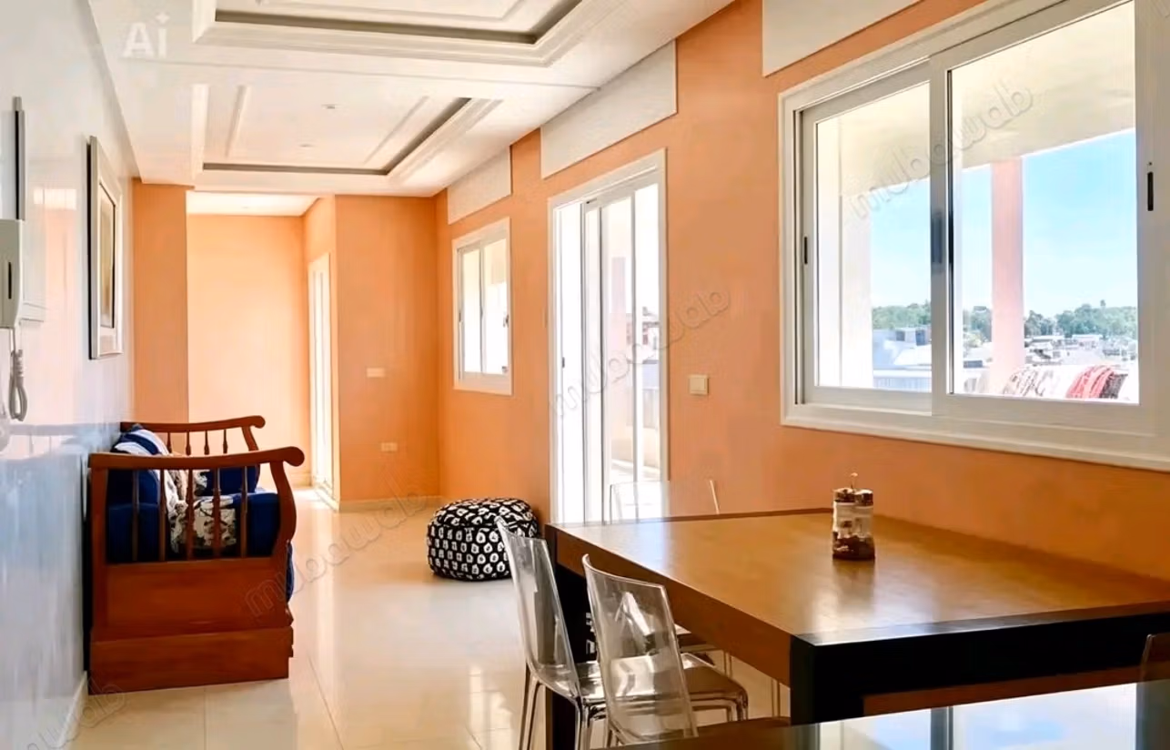 Apartments for rent in Asilah. 2 comfortable rooms. Sturdy door and double glazing system