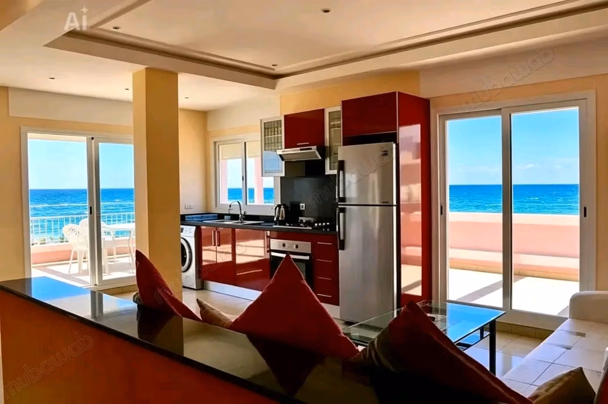 Apartments for rent in Asilah. 2 comfortable rooms. Sturdy door and double glazing system