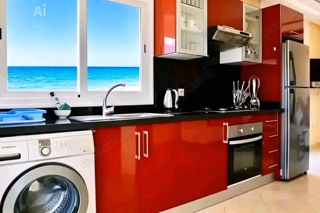 Apartments for rent in Asilah. 2 comfortable rooms. Sturdy door and double glazing system
