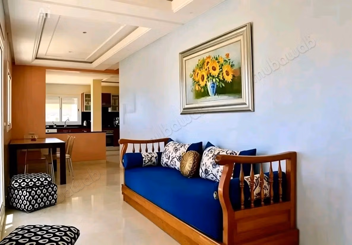 Apartments for rent in Asilah. 2 comfortable rooms. Sturdy door and double glazing system