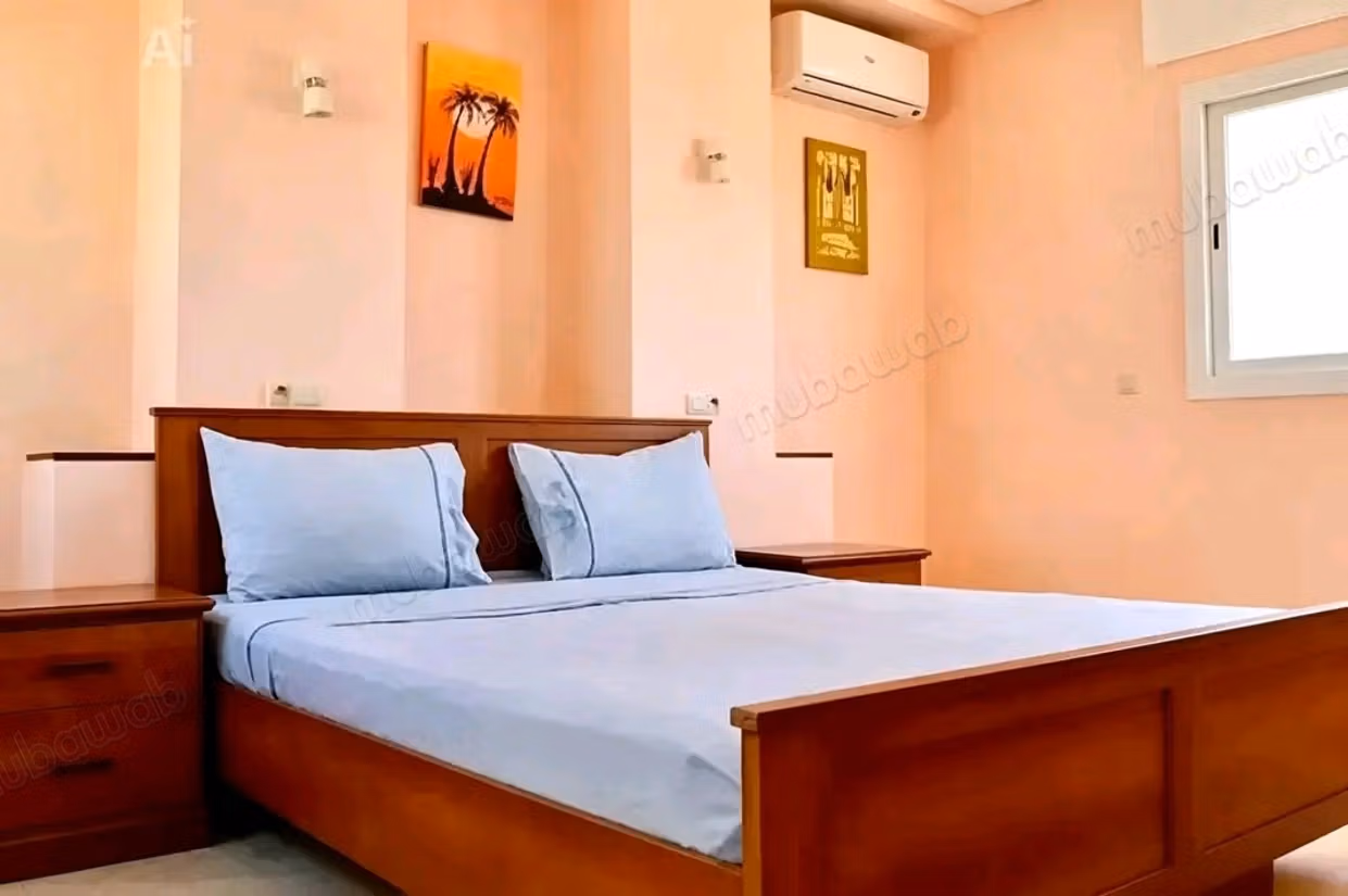 Apartments for rent in Asilah. 2 comfortable rooms. Sturdy door and double glazing system