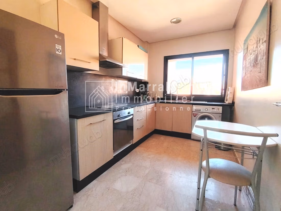 Bel appartamento arredato in affitto – Guéliz,