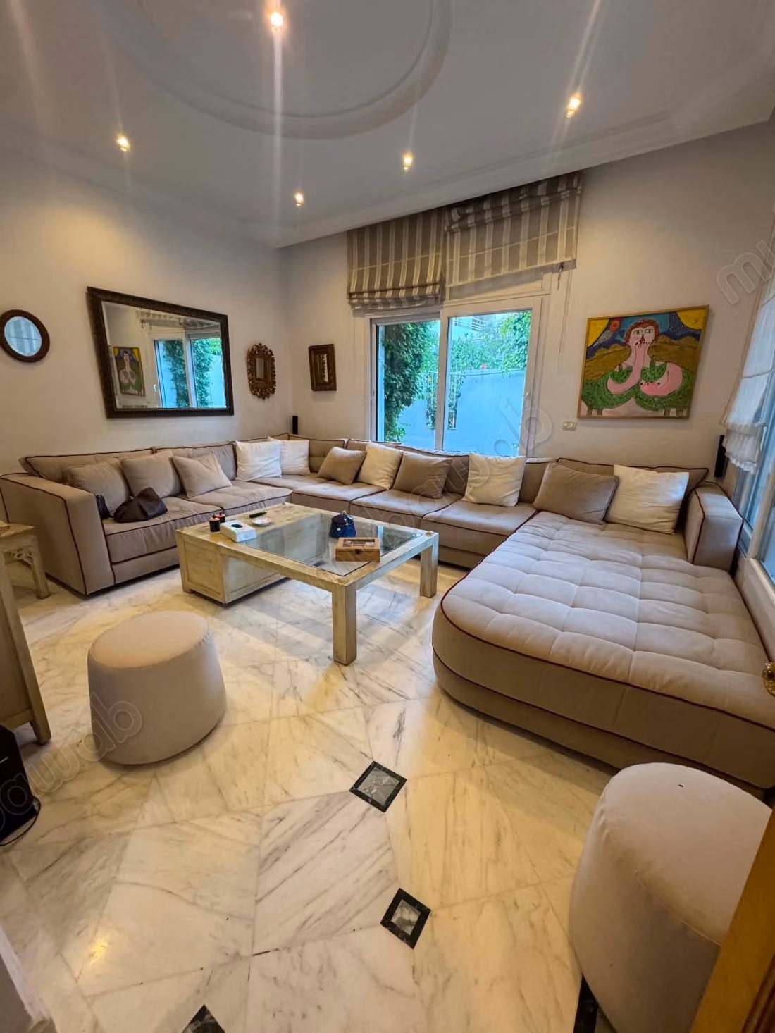 Villa con piscina in affitto a Menzah 1