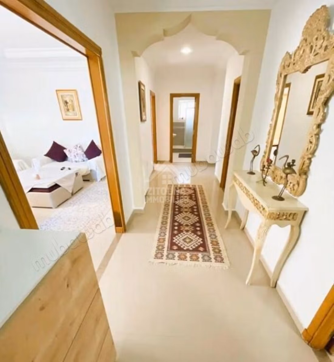 In affitto piano terra di una villa a La Marsa