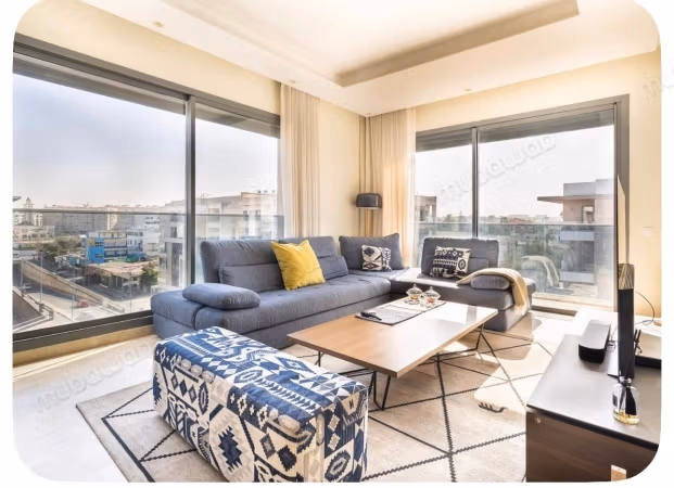 À louer – appartement meublé – oasis, casablanca
