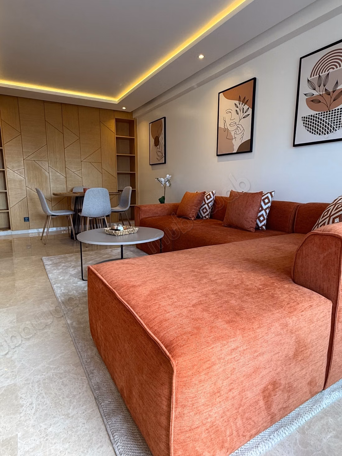 Magnífico apartamento nuevo amueblado en alquiler por noches – Hay Riad, Avenida Annakhil