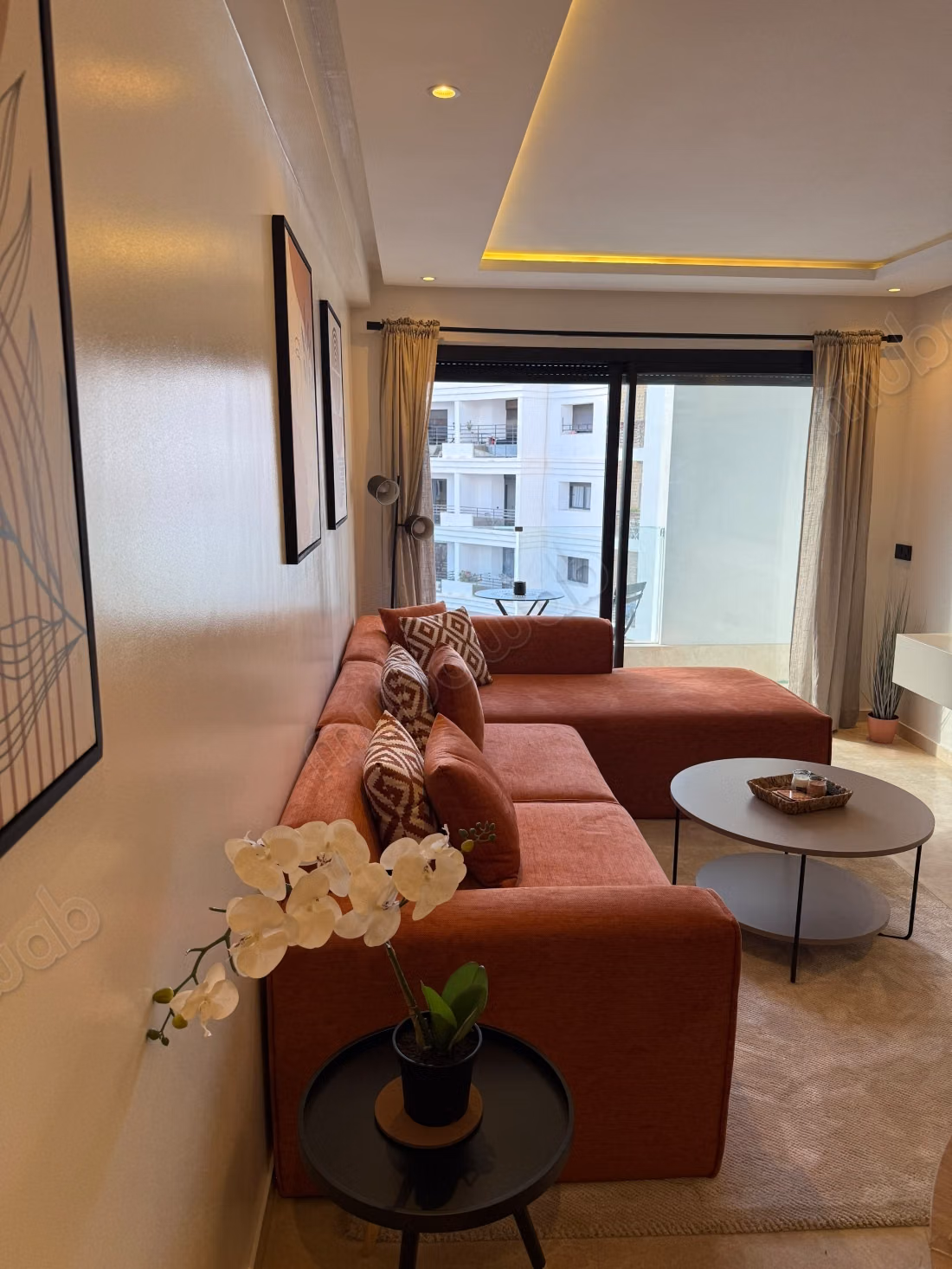 Magnífico apartamento nuevo amueblado en alquiler por noches – Hay Riad, Avenida Annakhil