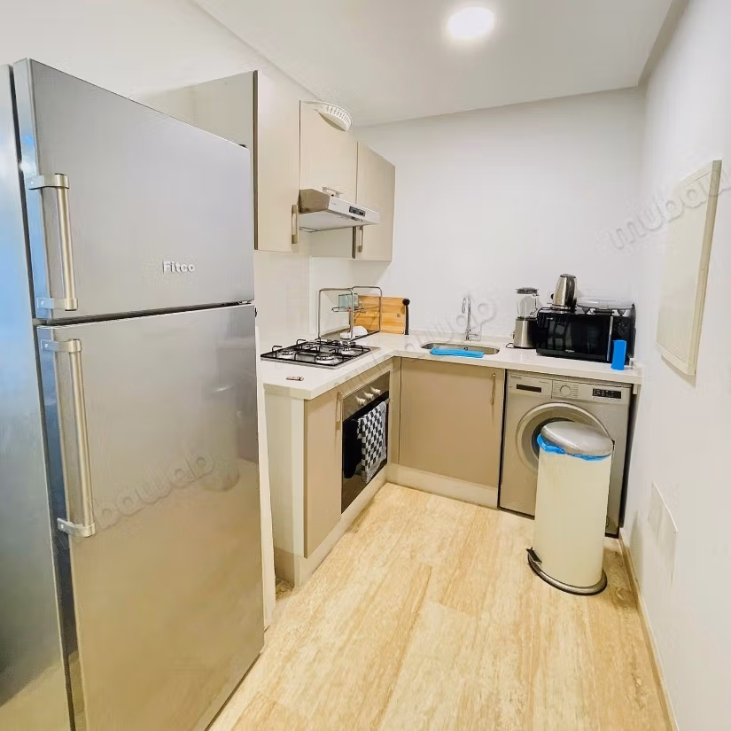 For sale apartment in Maârif Extension. Area 44 m². Security door and secure residence