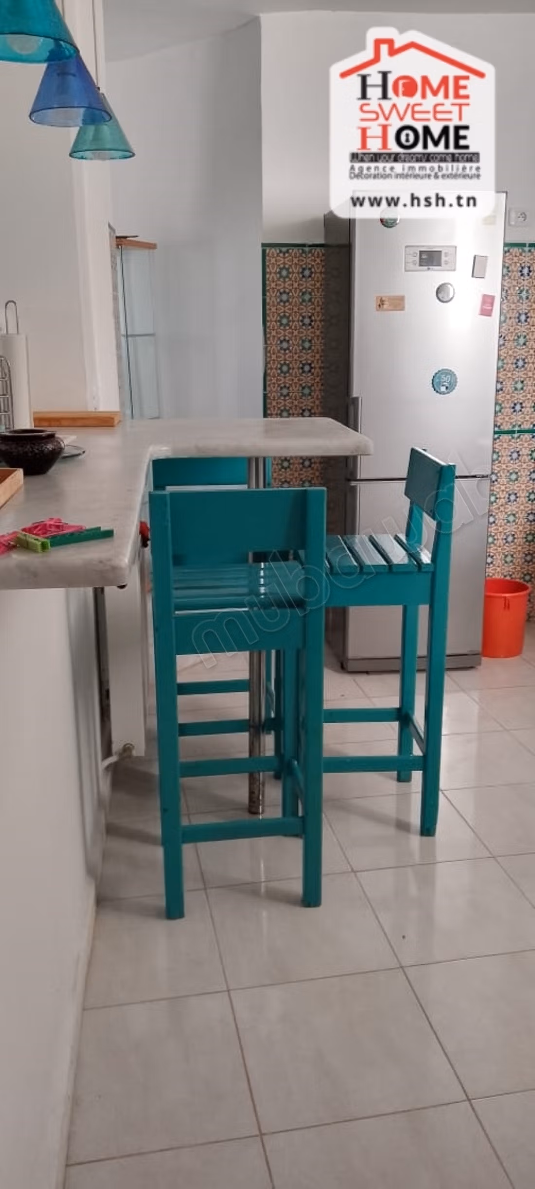 Etage de Villa Dacca Meublé à Louer à La Marsa