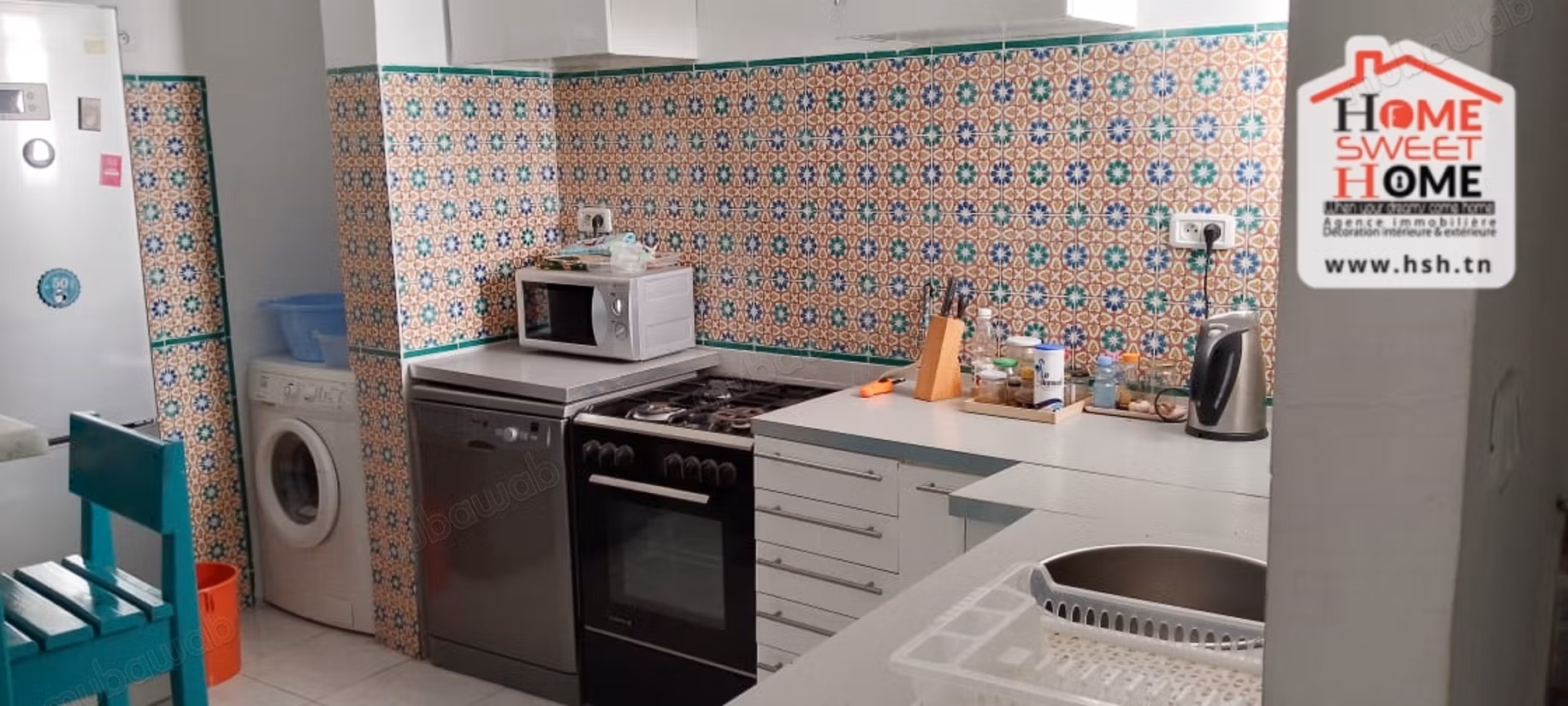 Etage de Villa Dacca Meublé à Louer à La Marsa