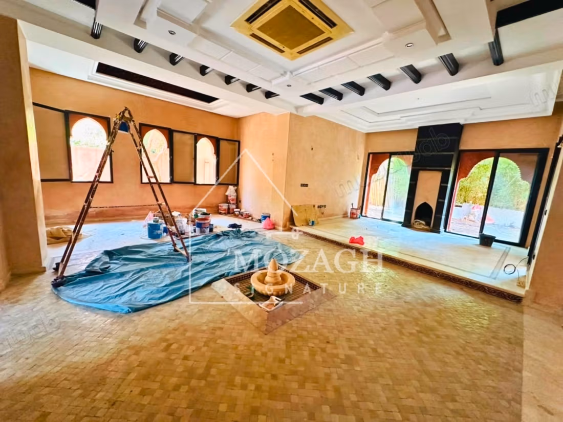 Superbe villa 4 chambres sur résidence piscine