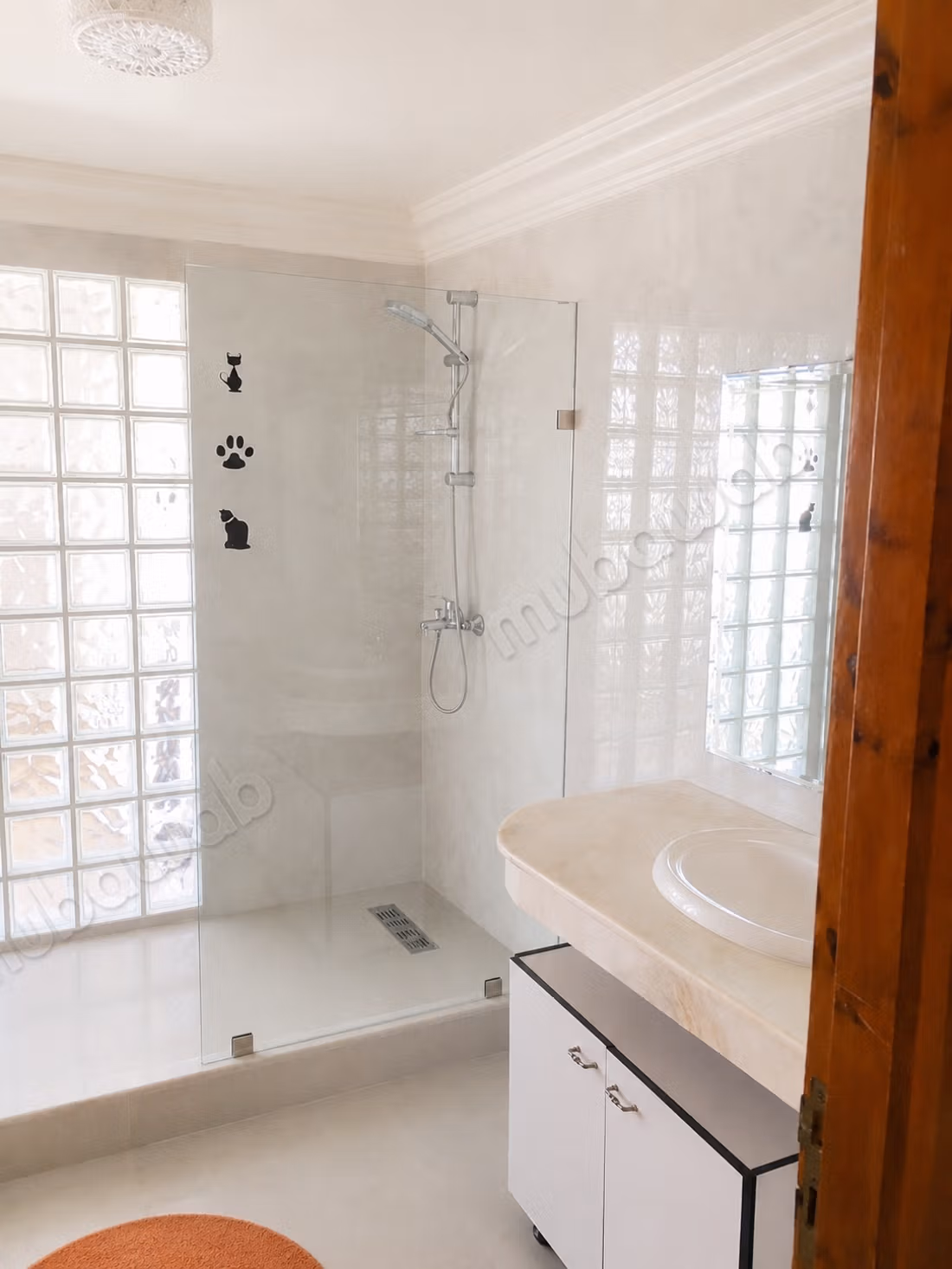 Licht duplex van 225 m² te huur - Ain Diab