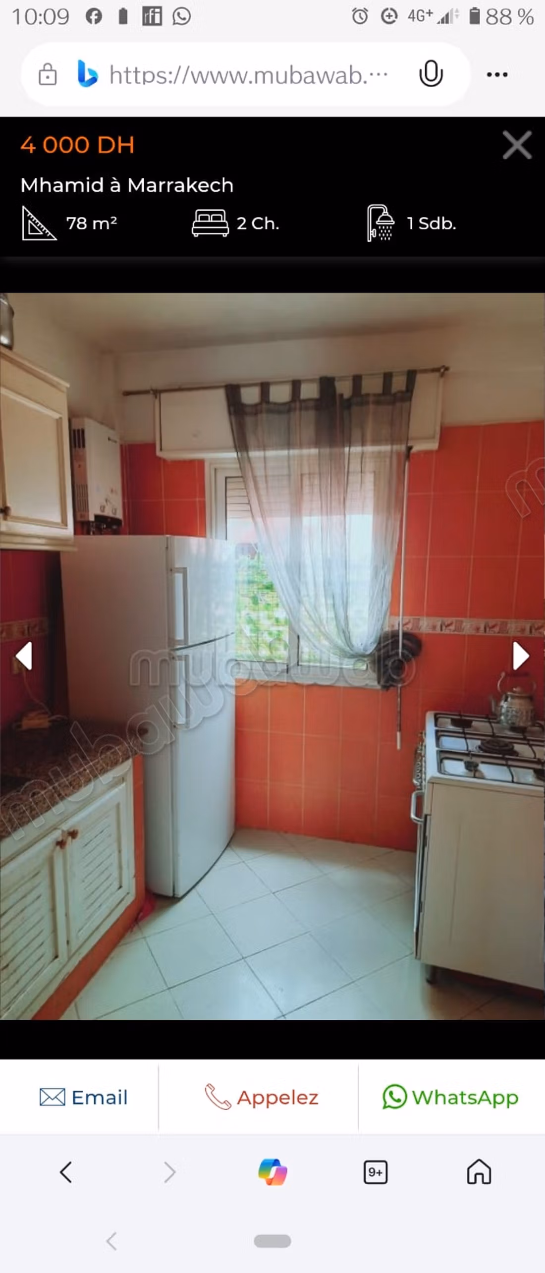Furnished medium-standard apartment for long-term rental