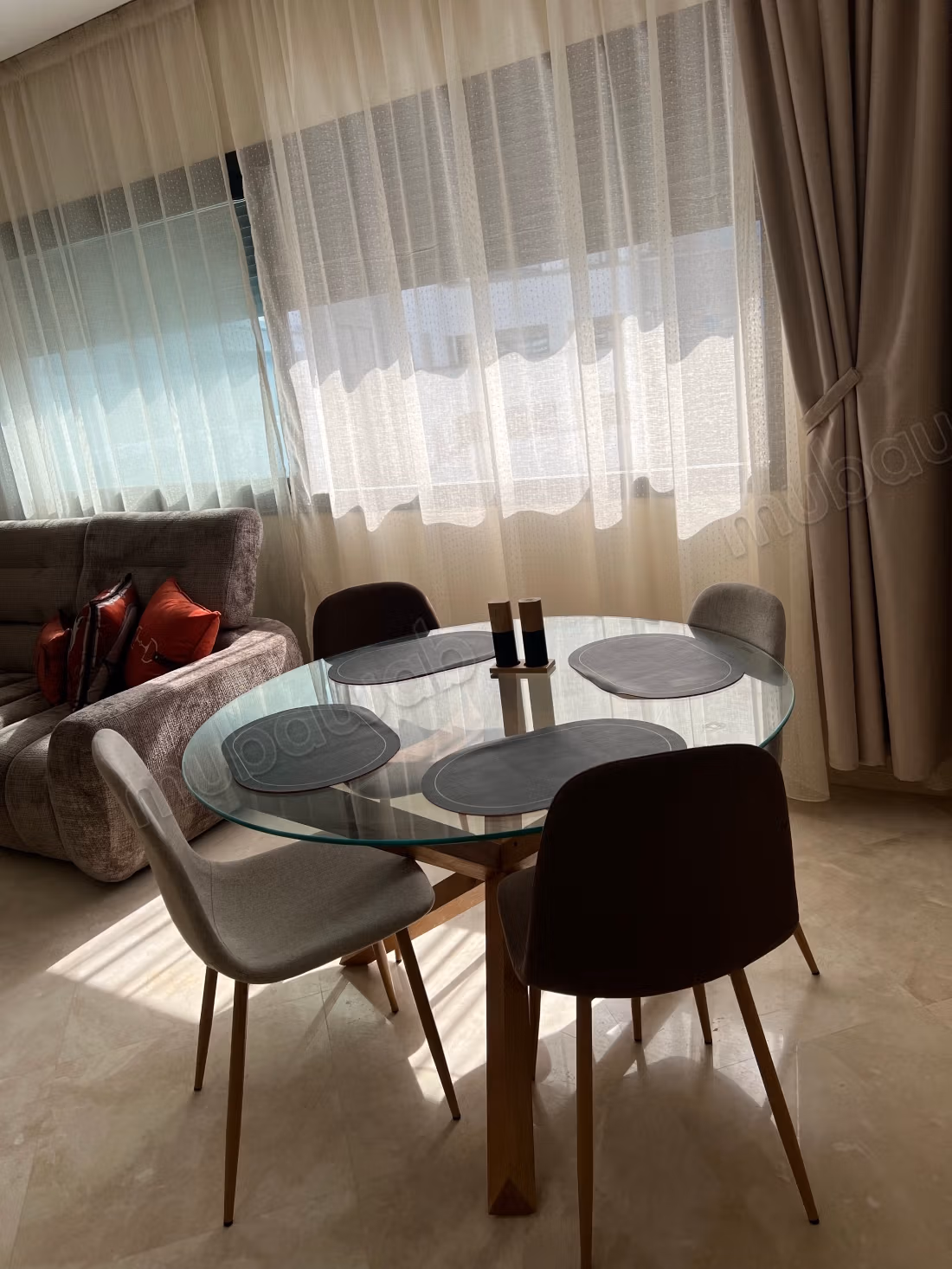 Luxury apartment, View over Tangier