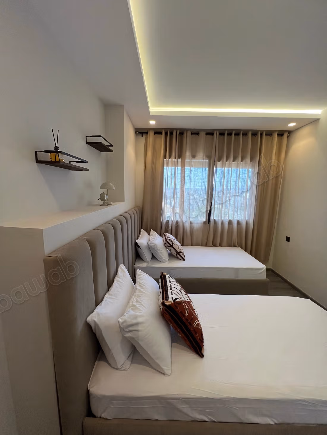 Luxury apartment, View over Tangier