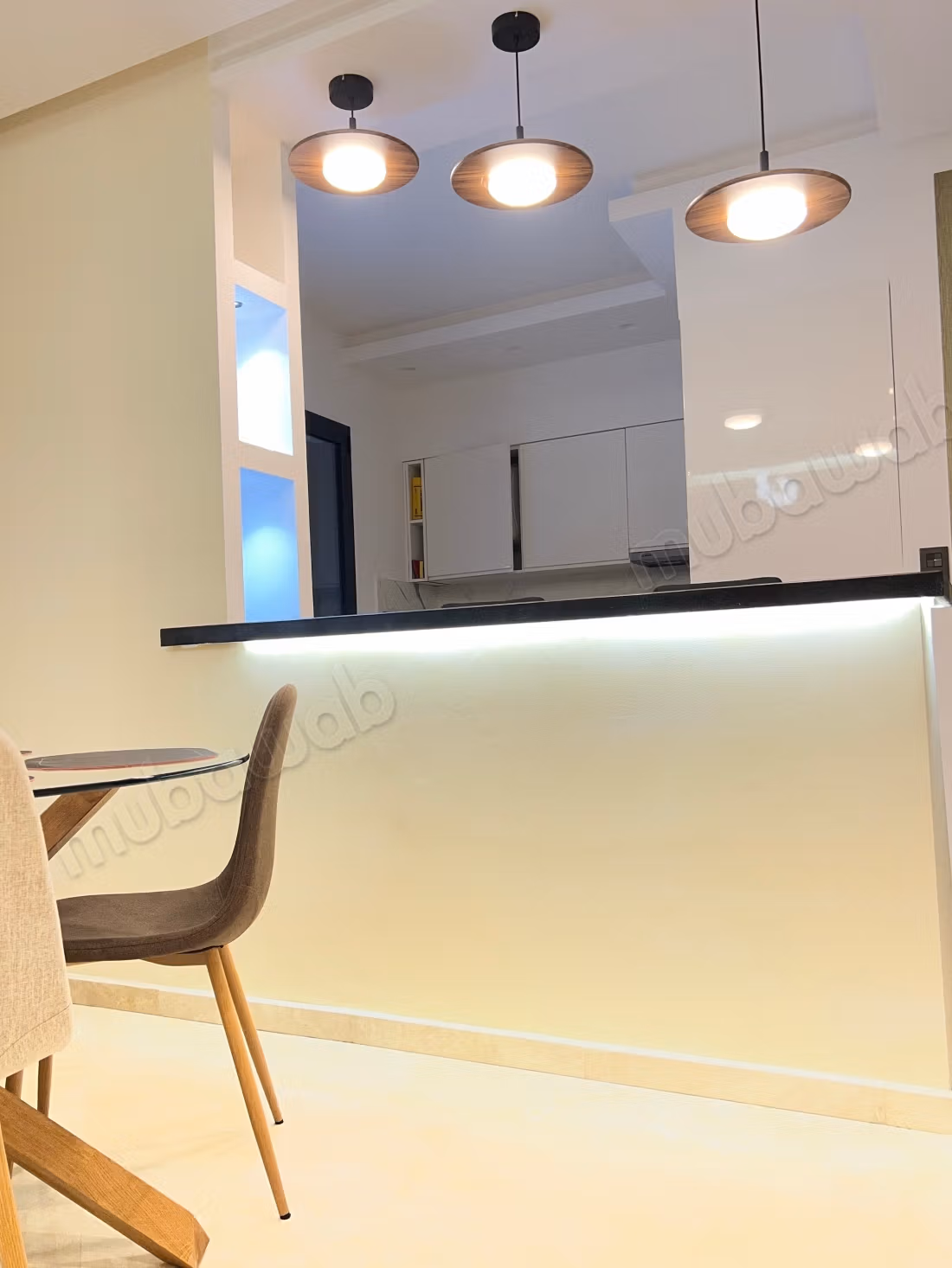 Luxury apartment, View over Tangier