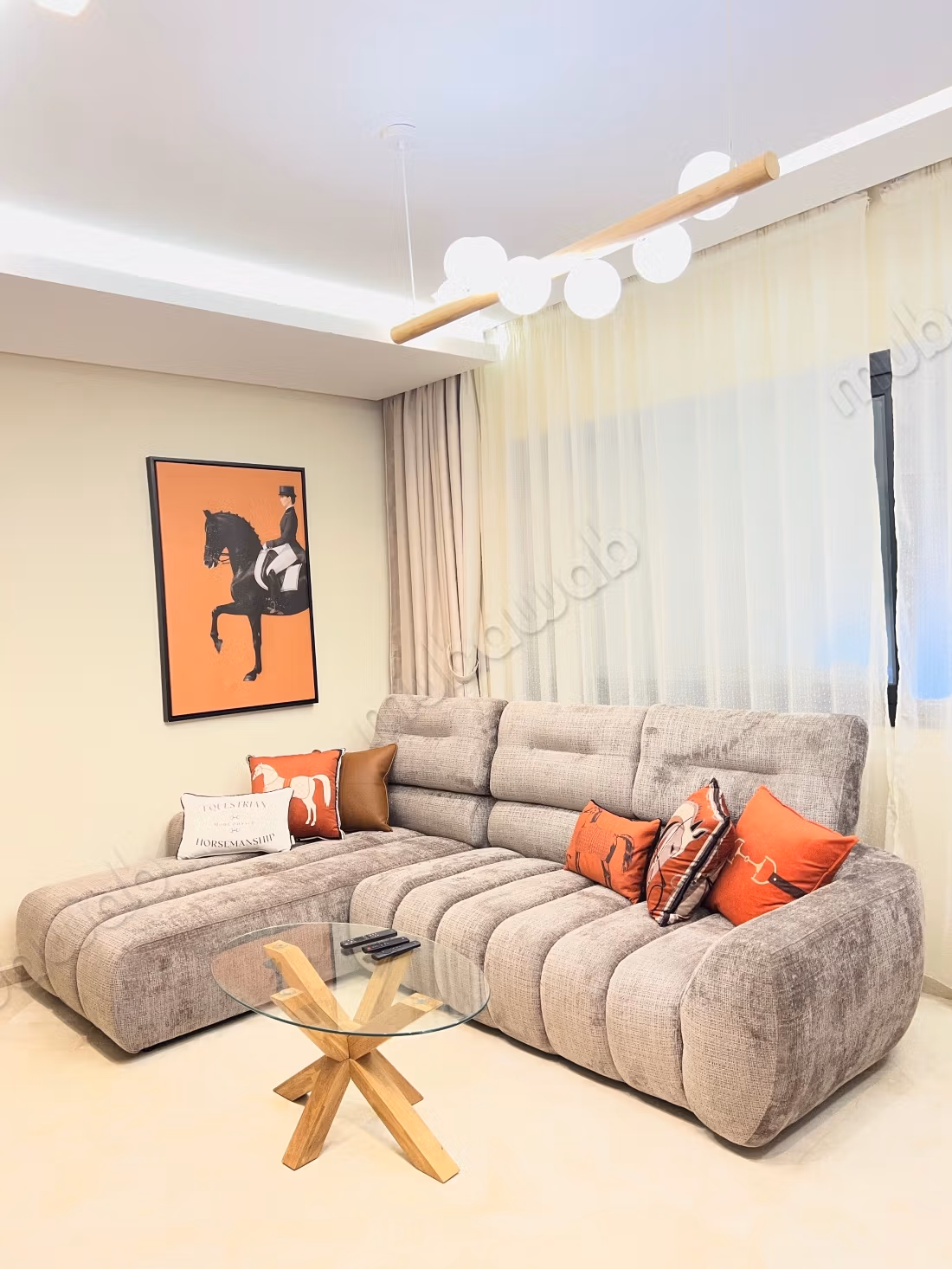 Luxury apartment, View over Tangier