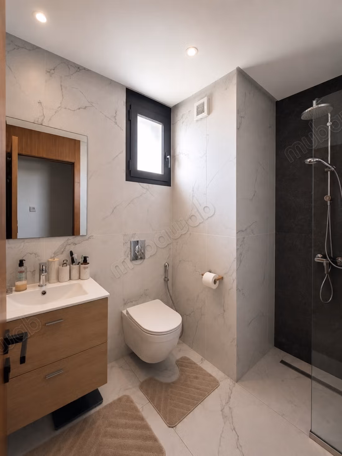 Bel appartamento in affitto a Casablanca Finance City. 7 grandi stanze. Terrazza e ascensore