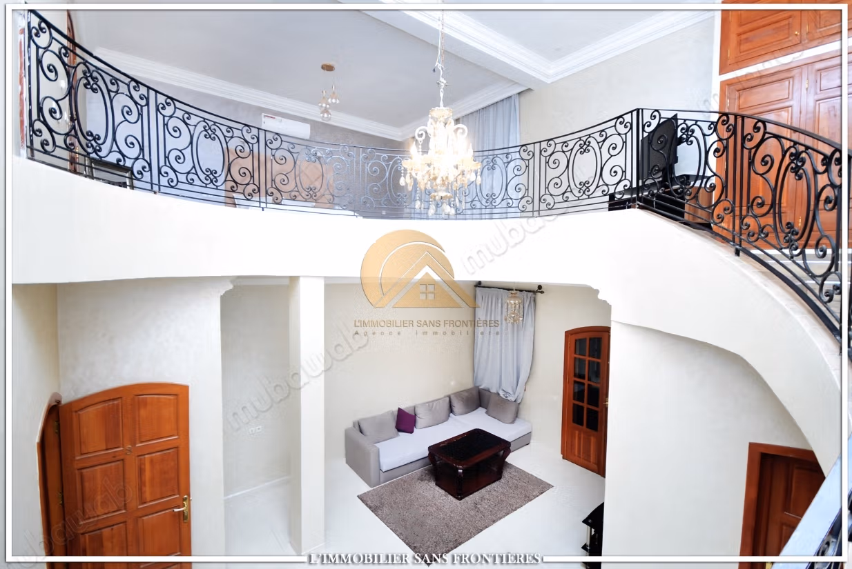 Gemeubileerde villa te huur Route van Ourika, Marrakech - 1 hectare grond