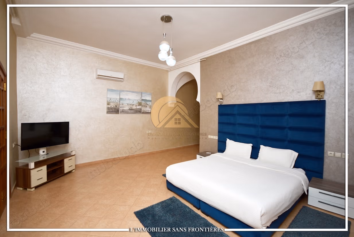 Gemeubileerde villa te huur Route van Ourika, Marrakech - 1 hectare grond