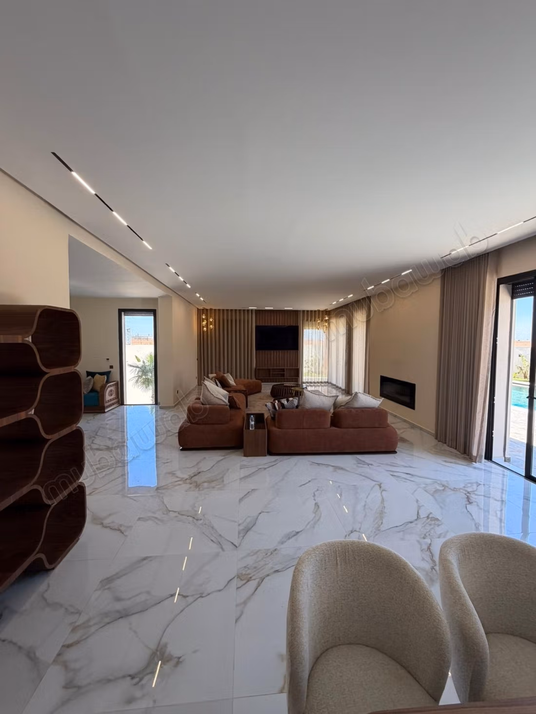 Villa nuova con piscina in affitto a Marrakech –