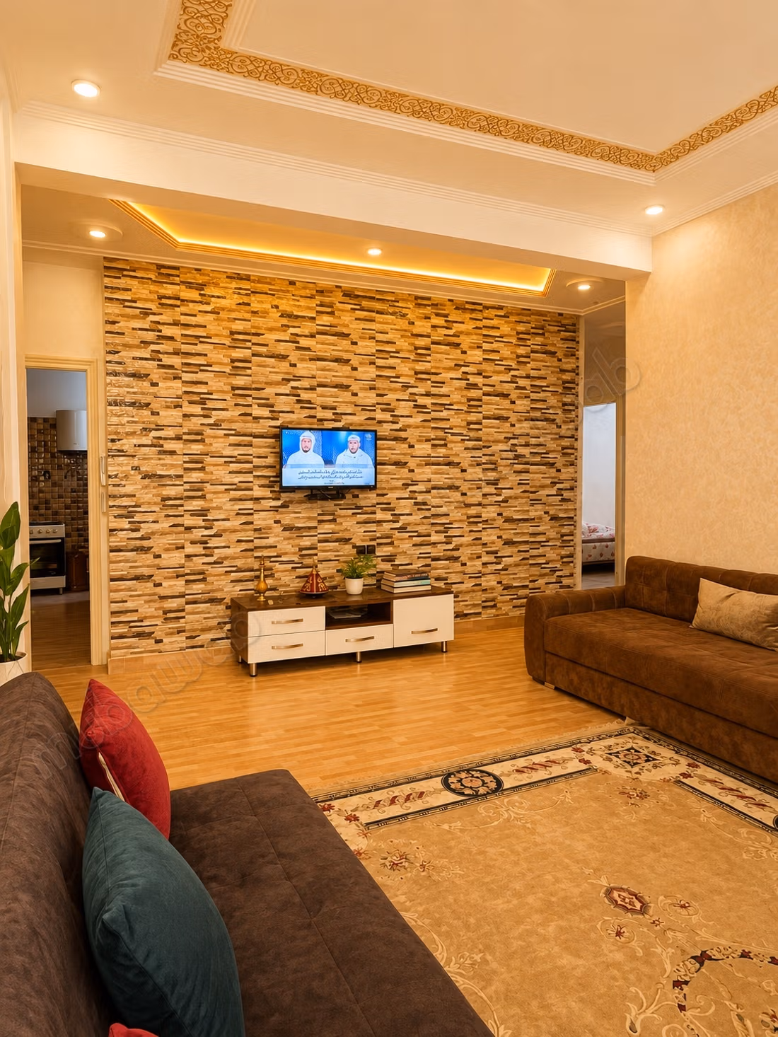 Appartements te huur in het centrum. Oppervlakte 100 m². Dubbel glas en centrale verwarming