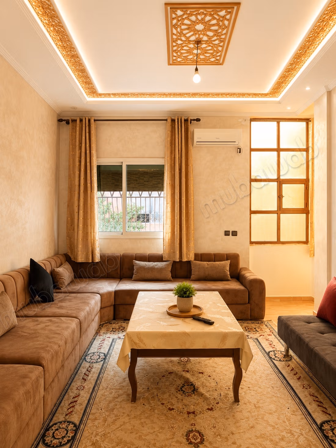 Appartements te huur in het centrum. Oppervlakte 100 m². Dubbel glas en centrale verwarming