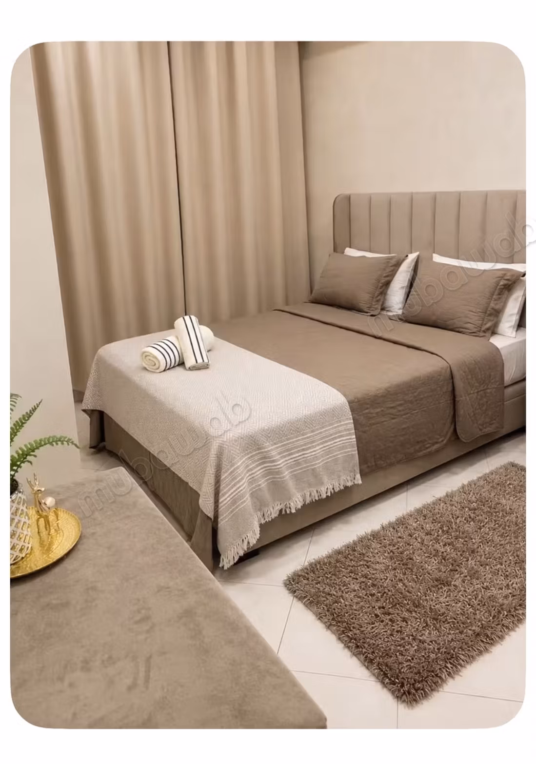 Gemeubileerd appartement te huur in het stadscentrum
