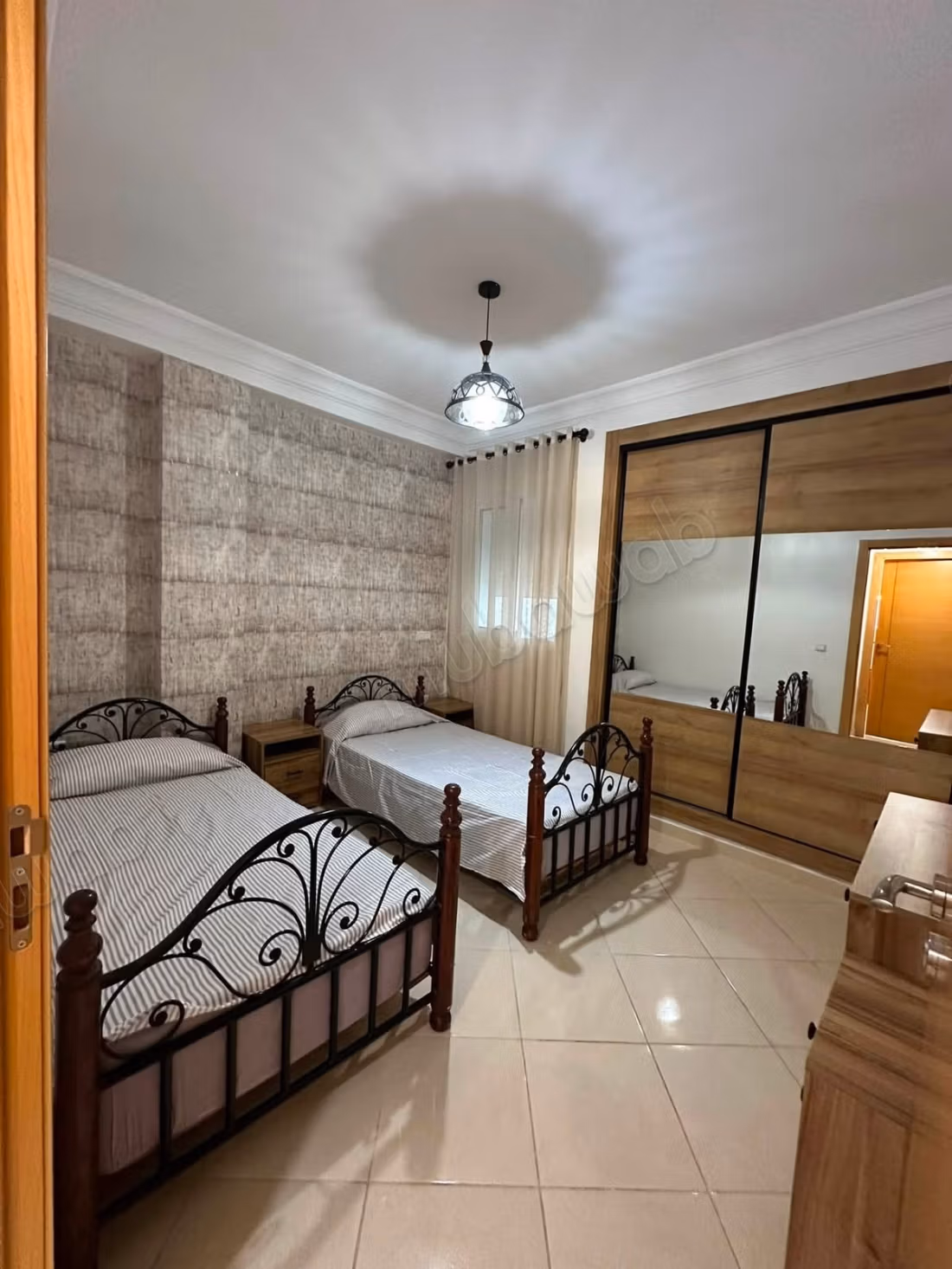 Appartamento arredato con due camere da letto in affitto