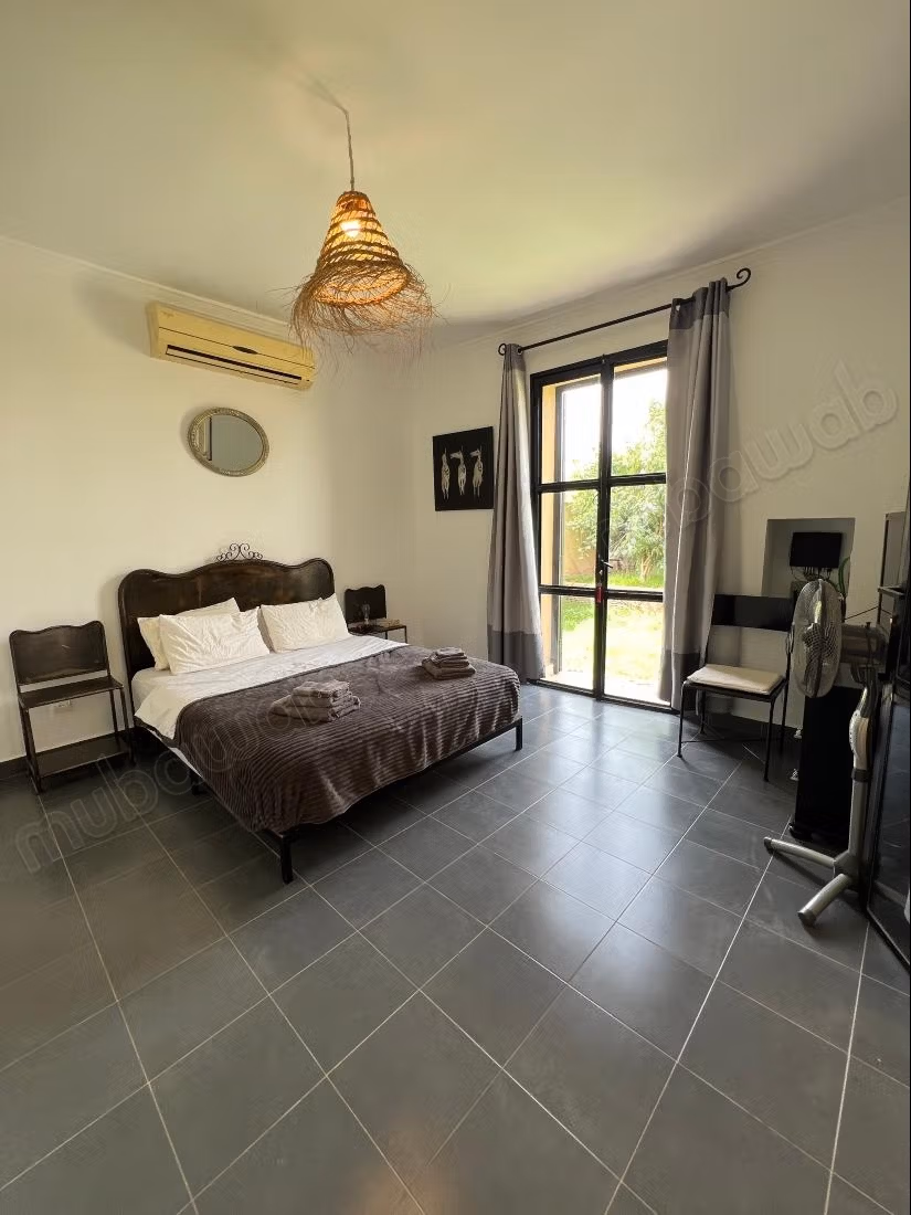 Luxury villa for rent in Taroudant. Residence with heated pool, air conditioning, and beautiful garden