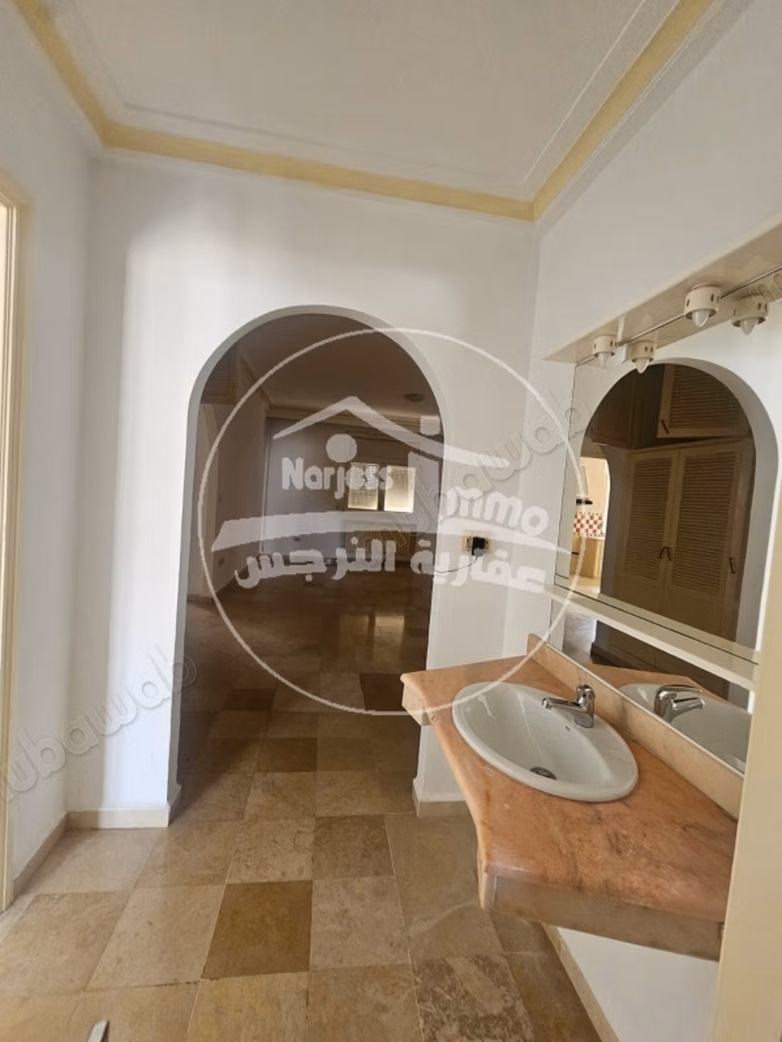In affitto un piano di villa di tipo S2 a Hammam Sousse