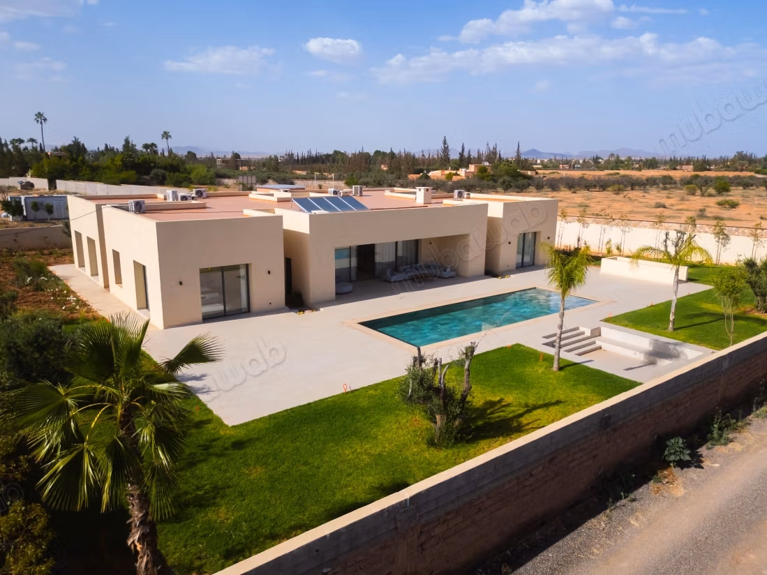 Projet de villas plain pied route d'Ouarzazate